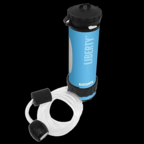 LifeSaver Liberty Blue Портативна пляшка для очищення води 29611 фото